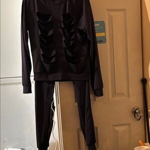 Stylish Blue Pantsuit